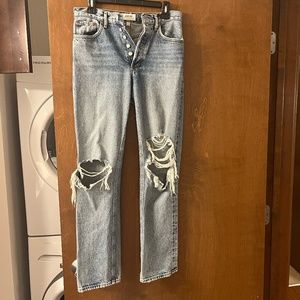 AGOLDE Lana Straight Jeans Size 26